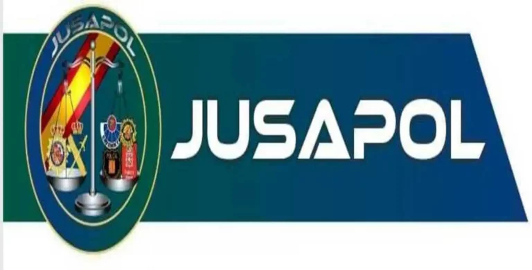 FOTOGRAFÍA. BARCELONA (REINO DE ESPAÑA), 20 DE MAYO DE 2025. Detalle de una captura pantalla del logotipo de la asociación Justicia Salarial Policial (JUSAPOL) en un documento de sus estatutos fundacionales. Lasvocesdelpueblo (Ñ Pueblo)