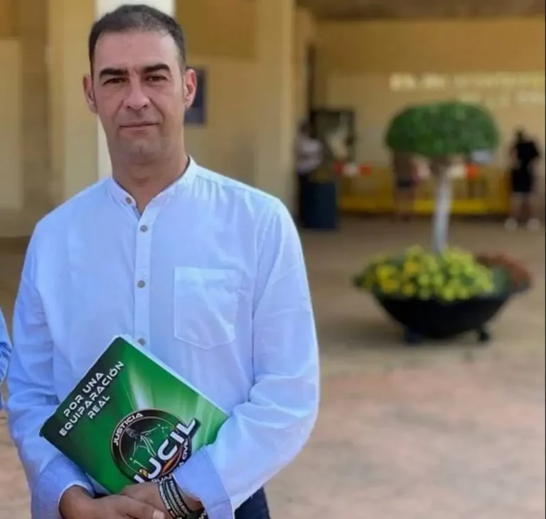 FOTOGRAFÍA. ESPAÑA, 12 DE OCTUBRE DE 2021. El secretario general de la Asociación Profesional de la Guardia Civil Justicia Guardia Civil (JUCIL), Ernesto Vilariño. Lasvocesdelpueblo (Ñ Pueblo)