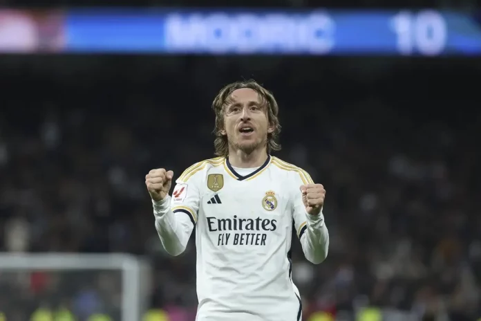 FOTOGRAFÍA. MADRID (REINO DE ESPAÑA, 16 DE DICIEMBRE DE 2023. El centrocampista croata del Real Madrid, Luka Modric, durante un partido. Efe FOTOGRAFÍA. MADRID (REINO DE ESPAÑA, 16 DE DICIEMBRE DE 2023. El centrocampista croata del Real Madrid, Luka Modric, durante un partido. Efe