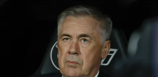 FOTOGRAFÍA. MADRID (REINO DE ESPAÑA), 26 DE OCTUBRE DE 2024. En la imagen, el entrenador del Real Madrid, Carlo Ancelotti. Efe