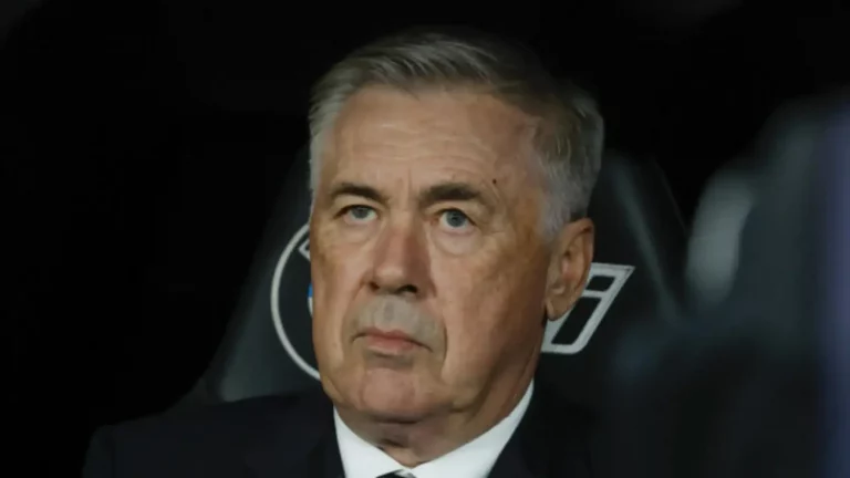 FOTOGRAFÍA. MADRID (REINO DE ESPAÑA), 26 DE OCTUBRE DE 2024. En la imagen, el entrenador del Real Madrid, Carlo Ancelotti. Efe