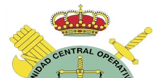 FOTOGRAFÍA. MADRID (REINO DE ESPAÑA), 26 D EMAYO DE 2025. Detalle de un logotipo de la Unidad Central Operativa (UCO). Lasvocesdelpueblo (Ñ Pueblo)