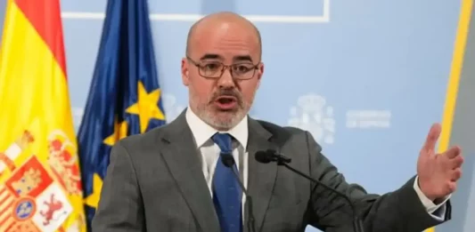 FOTOGRAFÍA. MADRID (REINO DE ESPAÑA), 06 DE MAYO DE 2025. El juez Juan Carlos Peinado cita al delegado del Gobierno en Madrid por el Partido Socialista (PSOE), Francisco Martín Aguirre (en la imagen), como investigado por supuesta malversación de caudales públicos en la contratación de la asistente de Begoña Gómez Fernández (Begoña Gómez), esposa del presidente del Gobierno y secretario general del PSOE, Pedro Sánchez Pérez-Castejón. Efe