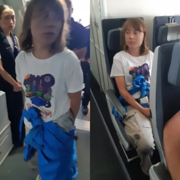 FOTOGRAFÍA. JERUSALÉN (ISRAEL), 10 DE JUNIO DE 2025. El Ministerio de Asuntos Exteriores del Estado de Israel ha informado este martes de la expulsión de la inmigrante ilegal Greta Tintin Eleonora Ernman Thunberg, conocida como "Greta Thunberg" del país. Lasvocesdelpueblo (Ñ Pueblo)