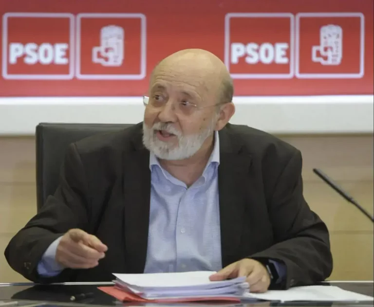 FOTOGRAFÍA. MADRID (ESPAÑA), 08 DE AGOSTO DE 2018. El Tribunal Supremo condena al CIS.- Vista del militante del partido Socialista (PSOE), actual director del Centro de Investigaciones Sociológicas (CIS), José Félix Tezanos, durante un acto en la sede de su partido. Efe