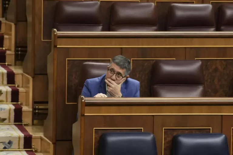 FOTOGRAFÍA. MADRID (REINO DE ESPAÑA), 12 DE JUNIO DE 2025. El portavoz del PSOE en el Congreso de los Diputados, Francisco Javier López Álvarez (Patxi López), registrado este jueves 12 de junio de 2025. Efe
