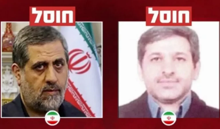 FOTOGRAFÍA. JERUSALÉN (ISRAEL), 21 DE JUNIO DE 2025. En marco de la Operación León Ascendente (Operación "Am Kalavi") de Israel en suelo soberano iraní contra el programa nuclear de los Ayatolas ISIS y contra su fabricación masiva de misiles balísticos, Jerusalén autorizó la pasada madrugada del viernes 13 de junio de 2025 a las Fuerzas de Defensa de Israel (FDI) del Ejército israelí actuar en Irán con toda la fuerza del país hebreo hasta eliminar completamente estas dos amenazas reales existenciales de destrucción de Israel: "En un apartamento secreto en la zona de Qom (Irán) y viajando a unos 1.000 kilómetros de Israel (oeste de Irán)". "El comandante del Cuerpo Palestino, Saeed Izadi (izd.); y el comandante de la Unidad de Transferencia de Armas de la Fuerza Quds iraní, Behanam Shahriari (dcha.); fueron eliminados", dicen desde Tzáhal en un comunicado. Tzáhal/Lasvocesdelpueblo (Ñ Pueblo)