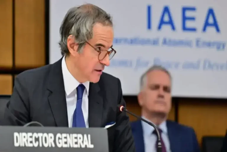 FOTOGRAFÍA. WASHINGTON (ESTADOS UNIDOS DE AMÉRICA), 13 DE JUNIO DE 2025. En la imagen el director General del Organismo Internacional de Energía Atómica (OIEA) Rafael Mariano Grossi. OIEA/Lasvocesdelpueblo (Ñ Pueblo)