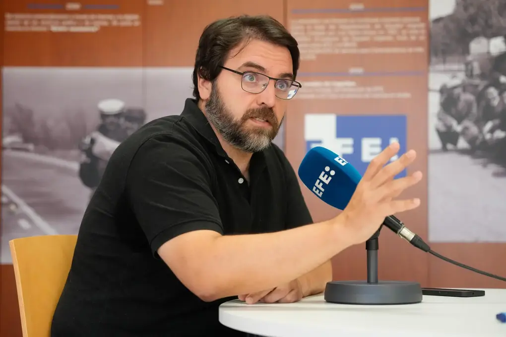 FOTOGRAFÍA. BARCELONA (CATALUÑA) REINO DE ESPAÑA, 03 DE AGOSTO DE 2025. El presidente del grupo del Partido Socialista (PSC/PSOE) en el Parlamento de Cataluña, Ferran Pedret Santos, avanza las expectativas que albergan los nuevos separatistas socialistas de cara a las negociaciones para la aprobación de los presupuestos de la Generalitat para 2026. Efe