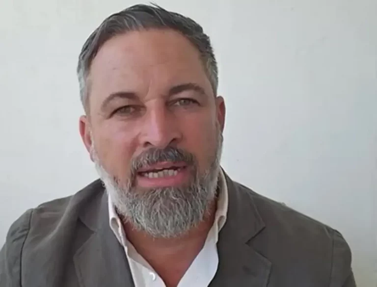 FOTOGRAFÍA. BARCELONA (REINO DE ESPAÑA), 19 DE AGOSTO DE 2025. Captura vídeo de un momento de la declaración realizada por parte del presidente de la resistencia española y europea, VOX y Patriots of Europa, Santiago Abascal Conde, registrada este martes 19 de agosto de 2025. Lasvocesdelpueblo (Ñ Pueblo)