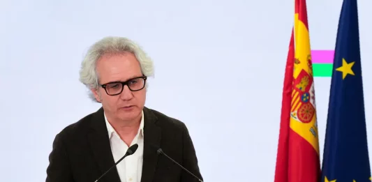 FOTOGRAFÍA. MADRID (REINO DE ESPAÑA), 12 DE SEPTIEMBRE DE 2025. El secretario general del partido político español Ciutadans Partit de la Ciutadanía Ciudadanos (Cs), Carlos Pérez-Nievas López de Goicoechea (Carlos Pérez-Nievas), registrado este viernes, 12 de septiembre de 2025, durante una rueda de prensa. Lasvocesdelpueblo (Ñ Pueblo)
