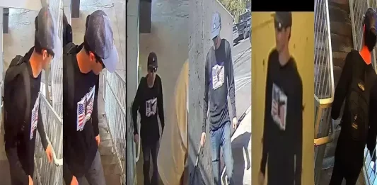 FOTOGRAFÍA. OREM 8UTAH) ESTADOS UNIDOS DE AMÉRICA, EEUU, 10 DE SEPTIEMBRE DE 2025. El Oficina Federal de Investigaciones (FBI) publica un video del tirador del tiroteo en Utah Valley. Se ve al sujeto saltando desde la azotea de un edificio después del tiroteo. Alrededor de las 12 p. m., hora de la montaña, del 10 de septiembre de 2025, el sujeto subió a una azotea; tras disparar y matar a Charlie Kirk, saltó y huyó. Dejó un arma y municiones en una zona boscosa cerca de la universidad. Las pruebas obtenidas en la escena de la azotea incluyen huellas de zapatos, una huella de antebrazo y una huella de palma. Lasvocesdelpueblo (Ñ Pueblo)
