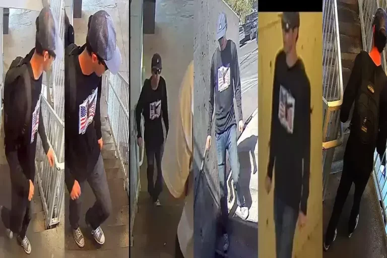 FOTOGRAFÍA. OREM 8UTAH) ESTADOS UNIDOS DE AMÉRICA, EEUU, 10 DE SEPTIEMBRE DE 2025. El Oficina Federal de Investigaciones (FBI) publica un video del tirador del tiroteo en Utah Valley. Se ve al sujeto saltando desde la azotea de un edificio después del tiroteo. Alrededor de las 12 p. m., hora de la montaña, del 10 de septiembre de 2025, el sujeto subió a una azotea; tras disparar y matar a Charlie Kirk, saltó y huyó. Dejó un arma y municiones en una zona boscosa cerca de la universidad. Las pruebas obtenidas en la escena de la azotea incluyen huellas de zapatos, una huella de antebrazo y una huella de palma. Lasvocesdelpueblo (Ñ Pueblo)