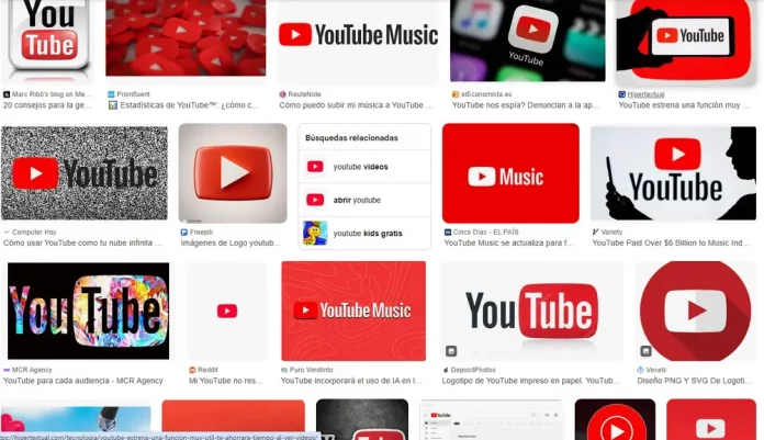 Google admite censura forzosa en YouTube bajo régimen de Joe Biden (1) FOTOGRAFÍA. BARCELONA (CATALUÑA) REINO DE ESPAÑA, 23 DE SEPTIEMBRE DE 2025. Detalle de una captura pantalla sobre una búsqueda con la palabra "YouTube" en un buscador de Google. Lasvocesdelpueblo (Ñ Pueblo)