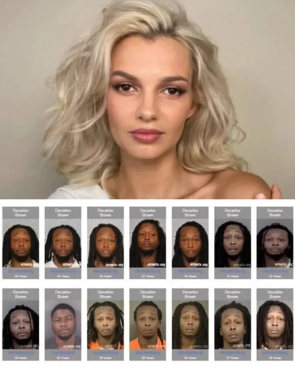 FOTOGRAFÍA. CHARLOTTE (CALIFORNIA) ESTADOS UNIDOS DE AMÉRICA), 22 DE AGOSTO DE 2025. Hay una guerra contra los blancos. El viernes 22 de agosto de 2025, Iryna Zarutska, una refugiada ucraniana de 23 años, tomó un tren en Charlotte, Carolina del Norte (Estados Unidos de América), para regresar a casa después de su turno en una pizzería. Poco antes de las 10 p.m., otro pasajero que estaba detrás de ella la apuñaló tres veces en la garganta. El asesino racista negro y militante de la izquierda, identificado como "Decarlos Brown Jr.", por las autoridades estadounidenses, aseguró que "acabé a esa chica blanca", dijo el asesino racista negro tras acabar con la vida de una joven blanca indefensa y por detrás, Iryna Zarutska, en el mismo tren, según se puede oír en el vídeo. Y es que lo más curioso es el silencio de la prensa globalista y WOKE, si la víctima es blanca y el verdugo es negro o inmigrante no hay noticia, se silencia el caso. Aquí no ha pasado nada. A todo el mundo le recuerda el caso del delincuente George Floyd, asesinado por un policía blanco en Mineápolis (Minnesota). La Izquierda usó el caso en campaña electoral e internacionalizó la causa sometiendo el planeta a la humillación generalizada: arrodillamiento masivos de los "blancos" WOKE en plato de Televisiones y plazas públicas del perverso e idiotizado Occidente. Lasvocesdelpueblo (Ñ Pueblo)