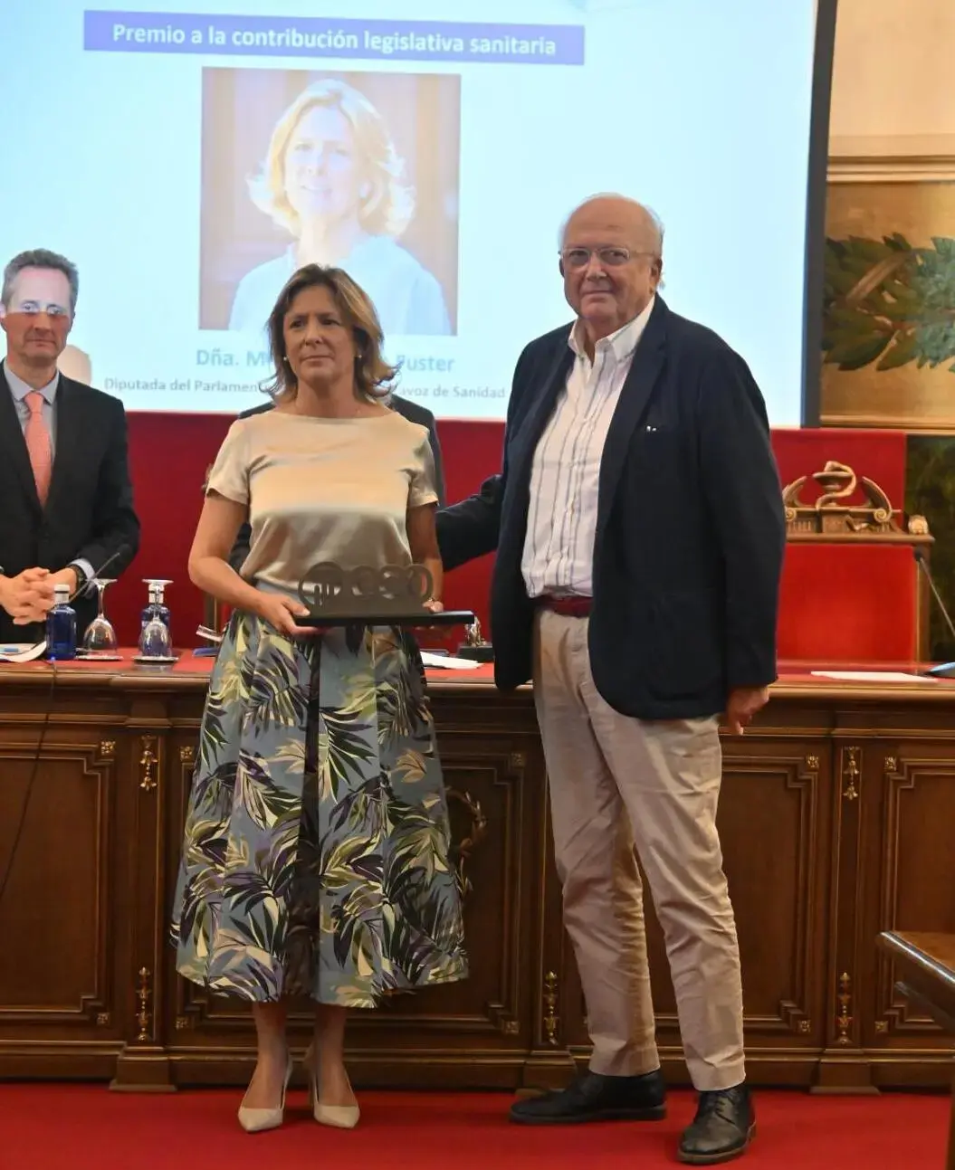 FOTOGRAFÍA. MADRID (REINO DE ESPAÑA), 29 DE SEPTIEMBRE DE 2025. La especialista en Anestesiología y Reanimación con más de 20 años de experiencia, diputada en el Parlamento de Cataluña y portavoz nacional de Sanidad de VOX, María Elisa García Fuster, es Premio a la "Contribución Legislativa Sanitaria" por Fundación ECO. Fundación Pro/Lasvocesdelpueblo (Ñ Pueblo)