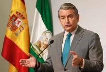 Andalucía | Gobierno del PP: Las mamografías no concluyentes están citadas FOTOGRAFÍA. SEVILLA (ANADALUCÍA), 28 D EJULIO DE 2025. El consejero de la Presidencia, Interior, Diálogo Social y Simplificación Administrativa del Gobierno de mayoría absoluta del Partido Popular (PP) ante la Junta de Andalucía, Antonio Sanz Cabello (en la imagen) -titular del socialista-azul y WOKE Juan Manuel Moreno Bonilla-, se ha convertido en el nuevo coordinador de Interior y Emergencias del PP, con competencias dentro del partido en materia de Protección Civil, Seguridad y Frontera Efe