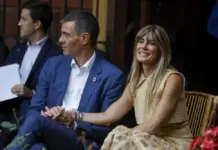 Caso Begoña | Imputada Judit González Pedraz (Presidencia del Gobierno) FOTOGRAFÍA. MADRID (REINO DE ESPAÑA), FECHA RELACIONADA CON LA IMAGEN, 05 DE NOVIEMBRE DE 2025. En un auto conocido este miércoles el magistrado-juez instructor del Caso Begoña Gómez —causa contra la mujer del presidente del Gobierno español y secretario general del Partido Socialista (PSOE) Pedro Sánchez Pérez-Castejón (i); —Begoña Gómez Fernández (Begoña Gómez) (d)—; su asesora, la imputada María Cristina Álvarez Rodríguez (Cristina Álvarez); el actual delegado del Gobierno en Madrid, Francisco Martín Aguirre, y el empresario Juan Carlos Barrabés; acuerda continuar la investigación del caso tras rechazar las trabas de la defensa y de la Fiscalía, que ya mismo "depende" del Gobierno de Pedro Sánchez Pérez-Castejón. Lasvocesdelpueblo (Ñ Pueblo)