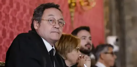 FOTOGRAFÍA. MADRID (REINO DE ESPAÑA, 03 DE NOVIEMBRE DE 2025. Juicio a Álvaro García Ortiz por revelación de secretos. El procesado fiscal general del Estado español, nombrado por el presidente del Gobierno de España y secretario general del Partido Socialista (PSOE) Pedro Sánchez Pérez-Castejón, Álvaro García Ortiz (i), este lunes en el inicio del juicio a él. Efe