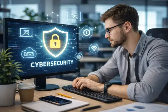 FOTOGRAFÍA. MADRID (REINO DE ESPAÑA), 24 DE DICIEMBRE DE 2025. La ciberseguridad de edificios en riesgo de jaque en España; el peso de las barreras organizacionales y de conocimiento, la falta de formación especializada, la mala coordinación interna o la asignación insuficiente de recursos incrementan notablemente la exposición a ataques. Lasvocesdelpueblo (Ñ Pueblo)