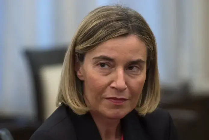 FOTOGRAFÍA. BÉLGICA. 28 DE OCTUBRE DE 2025. La exvicepresidente de la Comisión Europea y exjefa de la diplomacia europea, Federica Mogherini. Efe