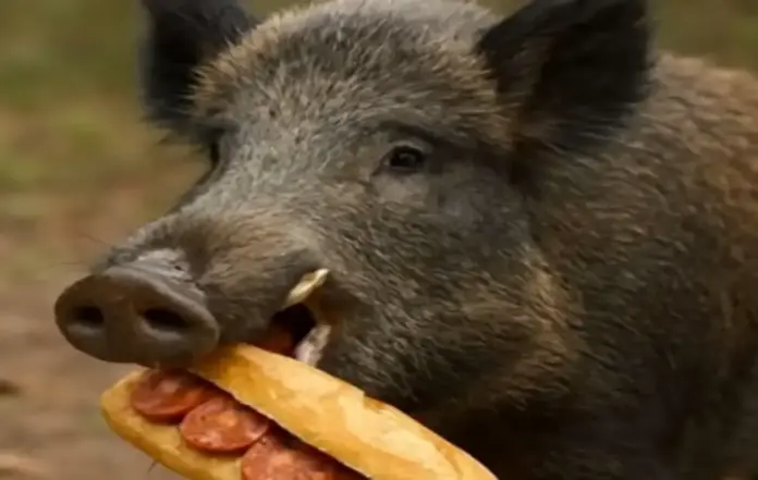 FOTOGRAFÍA. BARCELONA (CATALUÑA) REINO DE ESPAÑA, 07 DE DICIEMBRE DE 2025. Detalle de una imagen creada por la Inteligencia Artificial (IA) difundida en aplicación de mensajería y llamada gratuita WhatsApp por parte de sus usuarios para ilustrar y comentar los bulos de las autoridades WOKE catalanas sobre la ocultación o manipulación inicial sobre el verdadero origen del brote de la Peste Porcina catalana, vendida como "Peste Porcina Africana", después de acusar a los transportistas de carretera de presuntamente haber tirado en la zona cero del brote, sierra de Collserola, Bellaterra, en comarca del Vallés Occidental, provincia de Barcelona, para que luego se descubre que en la zona cera haya una instalaciones de un laboratorio que precisamente hace estudio sobre Peste Porcina, se trata de "Centro de Investigación en Sanidad Animal (CReSA)". WhatsApp 