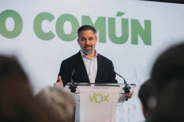 Abascal: Tienen mucho interés en decir que VOX cae cuando VOX crece