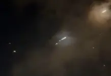 FOTOGRAFÍA. CIELOS DEL NORTE DE ISRAEL, 11 DE MARZO DE 2026. El grupo terrorista islamofascista proxy de los Ayatolás en el Líbano, Hezbollah ISIS, ha atacado Israel con al menos 150 cohetes durante varias horas, según confirman las Fuerzas de Defensa de Israel (FDI) del Ejército israelí Tzáhal. Lasvocesdelpueblo (Ñ Pueblo)