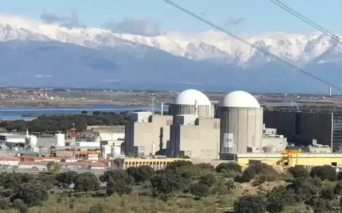 FOTOGRAFÍA. ALMARAZ (CÁCERES) EXTREMADURA (ESPAÑA), 16 DE FEBRERO DE 2026. España se convertirá en el único país europeo que cierre central nuclear. Detalle de una vista que muestra la Central Nuclear de Almaraz, en la provincia de Cáceres, Comunidad Autónoma de Extremadura (España). Efe