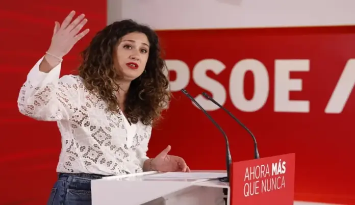 Caso Leire, Caso Zapatero, PSOE No destruimos pruebas y dejamos trabajar a la Justicia, PSOE, Enma López Araújo FOTOGRAFÍA. MADRID (ESPAÑA), 30 DE MAYO DE 2026. PSOE: No destruimos pruebas y dejamos trabajar a la Justicia. La secretaria de Estudios y Programas y portavoz adjunta del Partido Socialista (PSOE), Enma López Araújo. Efe