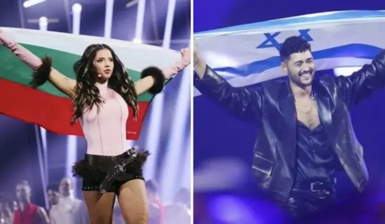 FOTOGRAFÍA. VIENA (AUSTRIA), 17 DE MAYO DE 2026. Fracaso histórico del boicot a Israel que es segundo en Eurovisión y Bulgaria gana. Gran final del 70º Festival de Eurovisión (ESC) en Viena, Austria, el 17 de mayo de 2026.. Darina Nikolaeva Yotova (Dara) ha triunfado para Bulgaria con la canción "Bangaranga". En un resultado histórico para Eurovisión en su 70.ª edición, Bulgaria consiguió su primera victoria. Tras varios años de ausencia, Bulgaria regresó al Festival de Eurovisión para Viena 2026, habiendo faltado a tres ediciones entre 2023 y 2025. Y el país estará encantado de haber regresado, ¡y lo hizo con Bangaranga! En segundo lugar quedó Israel, con la canción "Michelle" de Noam Bettan, mientras que en tercer lugar tuvimos otro país que regresó al Festival de Eurovisión en 2026: Rumania, representada por Alexandra Căpitănescu y Choke Me. Australia e Italia completaron el Top 5, en cuarto y quinto lugar respectivamente. Lasvocesdelpueblo (Ñ Pueblo)