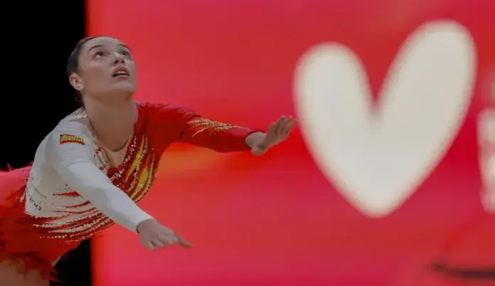 España medalla de oro en gimnasia rítmica en Varna (Bulgaria), selección española de gimnasia rítmica, Salma Solaun FOTOGRAFÍA. VARNA (BULGARIA), 30 DE MAYO DE 2026. España medalla de oro en gimnasia rítmica en Varna (Bulgaria). En la imagen, la gimnasta de la selección española de gimnasia rítmica, Salma Solaun. Efe