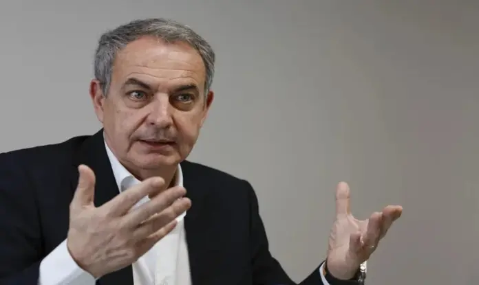 FOTOGRAFÍA. ESPAÑA, AÑO 2026. El juez solicita contenido íntegro de correos de hijas de Zapatero. El expresidente del Gobierno de España y exsecretario general del Partido Socialista (PSOE), José Luis Rodríguez Zapatero. Efe
