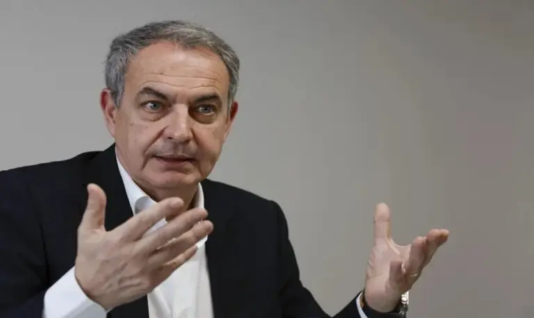 FOTOGRAFÍA. ESPAÑA, AÑO 2026. El juez solicita contenido íntegro de correos de hijas de Zapatero. El expresidente del Gobierno de España y exsecretario general del Partido Socialista (PSOE), José Luis Rodríguez Zapatero. Efe