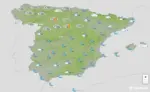 FOTOGRAFÍA. BARCELONA (CATALUÑA) ESPAÑA, 13 DE MAYO DE 2026. Descenso de temperaturas en la Peninsular y Baleares con precipitaciones en Cataluña el miércoles. Infograma de la Agencia Estatal de Meteorología (Aemet) sobre las previsiones meteorológicas para miércoles 13 de mayo de 2026 en toda España. Lasvocesdelpueblo (Ñ Pueblo). 