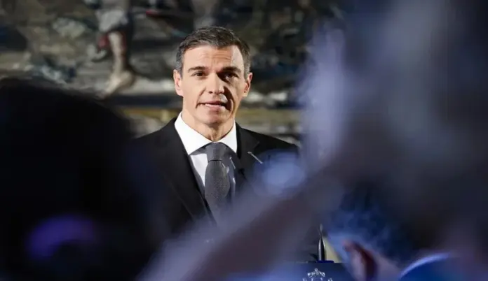 Pedro Sánchez, PSOE, Corrupción) FOTOGRAFÍA. ROMA (ITALIA), 27 DE MAYO DE 2026. Corrupción: Pedro Sánchez garantiza total colaboración con la justicia. El presidente del Gobierno de España y secretario general del Partido Socialista (PSOE), Pedro Sánchez Pérez-Castejón, en Roma, Italia. Efe