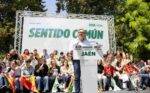 JAÉN (ANDALUCÍA) ESPAÑA, 01 DE MAYO DE 2026. El candidato de VOX a la Presidencia de la Junta de Andalucía, Manuel Gavira Florentino; el presidente de VOX y Patriots of Europe, Santiago Abascal Conde; y el secretario general del sindicato para la Defensa de los Trabajadores de España SOLIDARIDAD, Jordi Albert de la Fuente Miró (Jordi de la Fuente), participan este viernes en el primer acto público de campaña electoral del 17M Elecciones Andalucía 2026 en jaén, coincidiendo con el 1 de Mayo (Día Internacional de los Trabajadores). Lasvocesdlepueblo (Ñ Pueblo)