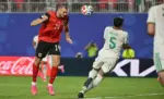 FOTOGRAFÍA. KANSA CITY (ESTADO DE MISURI) ESTADOS UNIDOS DE AMÉRICA, EEUU, 27 DE JUNIO DE 2026. Austria iguala con Argelia 3-3 y será rival de España . Sasa Kalajdzic, de Austria, marca el 3-3 durante el partido de la fase de grupos de la Copa Mundial de la FIFA 2026 entre Argelia y Austria en Kansas City (EE.UU.). Efe