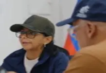 FOTOGRAFÍA. CARACAS (VENEZUELA), 27 DE JUNIO DE 2026. Delcy Rodríguez: La tragedia sacudió a siete estados de Venezuela. La presidente encargada de Venezuela, Delcy Eloína Rodríguez Gómez (Delcy Rodríguez). Captura vídeo Efe