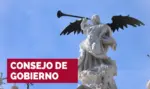 FOTOGRAFÍA. SEVILLA (ANDALUCÍA) ESPAÑA, 23 DE JUNIO DE 2026. El alumnado de Universidad de Sevilla ya puede solicitar la compensación excepcional. El Consejo de Gobierno de la Universidad de Sevilla ha celebrado este 23 de junio una sesión ordinaria que ha arrancado con unas palabras de pésame de la rectora, Carmen Vargas, por el reciente fallecimiento del consejero de Universidad, Investigación e Innovación, José Carlos Gómez Villamandos. Efe