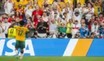 FOTOGRAFÍA. VANCOUVER (COLOMBIA BRITÁNICA) CANADÁ, 14 DE JUNIO DE 2026. Irankunda, el más joven de Australia en marcar en el mundial. Nestory Irankunda, de Australia, celebra su gol en la primera parte durante el partido de la fase de grupos de la Copa Mundial de la FIFA 2026 entre Australia y Turquía, en Vancouver, Canadá. Efe