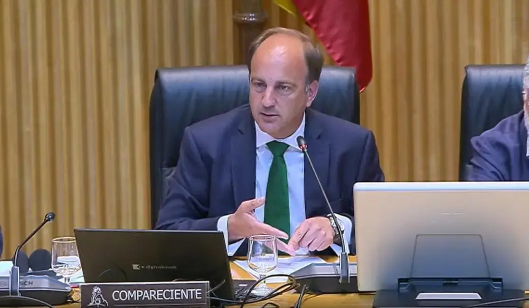 FOTOGRAFÍA. VALLADOLID (CASTILLA Y LEÓN) ESPAÑA, 13 DE JUNIO DE 2026. Pollán, Díaz y Pino designados consejeros por VOX en la Junta de CyL. VOX inicia una nueva legislatura en CyL marcada por la prioridad nacional, con hasta tres consejeros en el nuevo Gobierno regional. Carlos Pollán Fernández, como vicepresidente primero gestionará la Consejería de Desregulación, Familia y Ayudas Sociales; Joaquín Alberto Pino (en la imagen), como consejero de Agricultura, Ganadería, Medio Rural y Política Ambiental; y Alberto Díaz Pico como consejero de Cultura, Turismo y Deporte. Lasvocesdelpueblo (Ñ Pueblo
