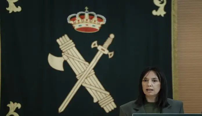 FOTOGRAFÍA. MADRID (ESPAÑA), AÑO 2026. La jefa de la Guardia Civil reconoce varias reuniones con Leire sobre casos judiciales. La política socialista y directora general de la Guardia Civil, Mercedes González Fernández. Efe