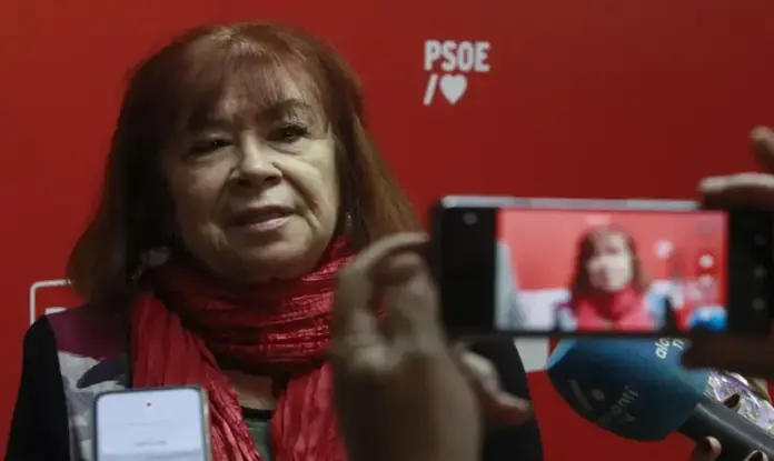 María Cristina Narbona Ruiz, PSOE, Caso Leire, Los WhatsApps de Narbona y Leire Diez Se lo habías contado a Cerdán el otro día FOTOGRAFÍA. SAN SEBASTIÁN (LAS VASCONGADAS) ESPAÑA, 04 DE JUNIO DE 2026. Los WhatsApps de Narbona y Leire Diez: Se lo habías contado a Cerdán el otro día. la diputada y presidente de la Comisión Ejecutiva Federal del PSOE, María Cristina Narbona Ruiz. Efe