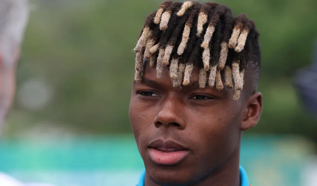 FOTOGRAFÍA. ZAPOPAN (ESTADO DE JALISCO) MÉXICO, 25 DE JUNIO DE 2026. Nicholas Williams: El míster decidirá si ponerme o no. El delantero de la selección española de fútbol Nico Williams, en zona mixta antes del entrenamiento que se celebra en el Sports Arena de Zapopan, Estado de Jalisco, México. Efe