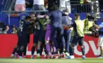 FOTOGRAFÍA. FOXBOROUGH (ESTADO DE MASSACHUSETTS) ESTADOS UNIDOS DE AMÉRICA, EEUU, 29 DE JUNIO DE 2026. Paraguay elimina a Alemania EN penaltis 1-1 (3-4). Jugadores de Paraguay celebran la clasificación a octavos de final del Mundial 2026 tras eliminar a Alemania. Efe