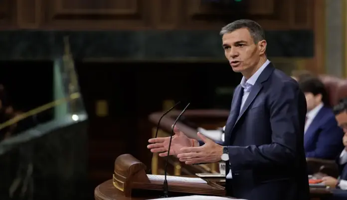 Pedro Sánchez miente sobre Fundación Disenso una vez más (1) FOTOGRAFÍA. MADRID (ESPAÑA), 24 DE JUNIO DE 2026. Pedro Sánchez miente sobre Fundación Disenso una vez más. El Congreso de los Diputados acoge la comparecencia del presidente del Gobierno de España y secretario general del Partido Socialista (PSOE), Pedro Sánchez Pérez-Castejón, sobre los casos de corrupción del entorno del PSOE y de Pedro Sánchez Pérez-Castejón. Lasvocesdelpueblo (Ñ Pueblo)