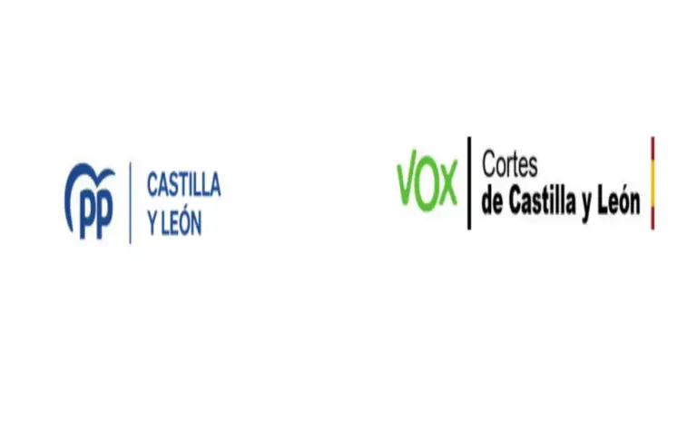 FOTOGRAFÍA. VALLADOLID (CASTILLA Y LEÓN) ESPAÑA, 03 DE JUNIO DE 2026. Pollán y Mañueco informan sobre Acuerdo VOX-PP en Castilla y León. "El presidente del Partido Popular (PP) de Castilla y León, Alfonso Fernández Mañueco; y el portavoz de Vox en las Cortes de Castilla y León, Carlos Pollán Fernández; informan sobre el acuerdo de gobierno de coalición entre las dos formaciones políticas". Así ha asegurado desde VOX Cortes de Castilla y León este miércoles, 3 de junio de 2026, en un breve comunicado. Lasvocesdlepueblo (Ñ Pueblo)