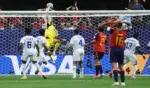 FOTOGRAFÍA. ATLANTA (ESTADO DE GEORGIA) ESTADOS UNIDOS DE AMÉRICA, EEUU, 15 DE JUNIO DE 2026. Cabo Verde resiste ante España y suma un punto 0-0. El portero Vozinha durante el partido del grupo H del Mundial 2026 entre España y Cabo Verde, este lunes en el Estadio de Atlanta, con techo y sistema de climatización, ante 67.640 espectadores. Efe