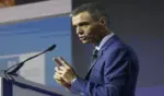 FOTOGRAFÍA. BARCELONA (CATALUÑA) ESPAÑA, 03 DE JUNIO DE 2026. El presidente del Gobierno de España y secretario general del Partido Socialista (PSOE), Pedro Sánchez Pérez-Castejón; este mediodía al Palau de Congressos de Catalunya, en la ciudad de Barcelona, donde participa en la reunión anual del Cercle d'Economía. Efe
